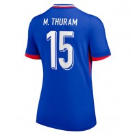 Francúzsko Marcus Thuram #15 Domáci Ženy futbalový dres ME 2024 Krátky Rukáv